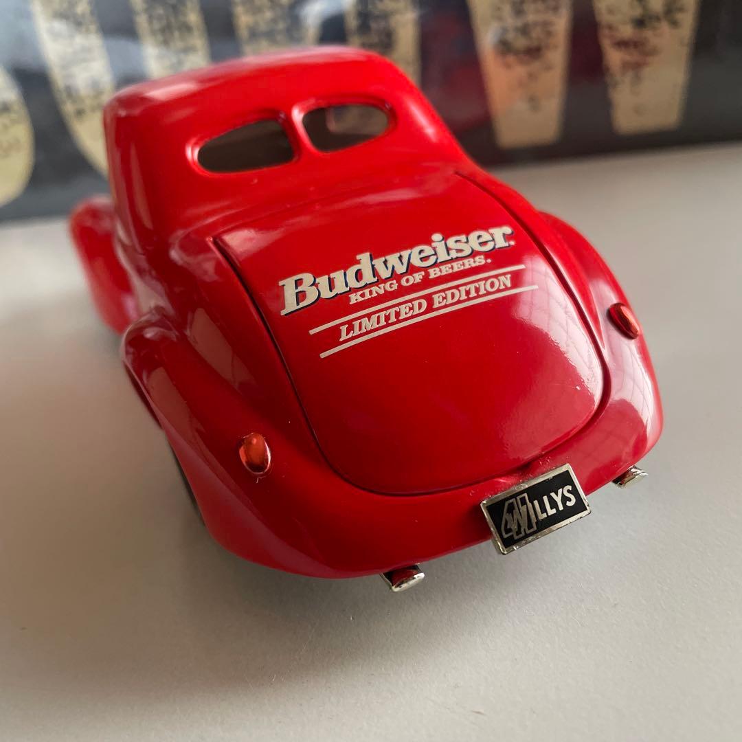 ミニカー Budweiser '41 Willys Street ROD