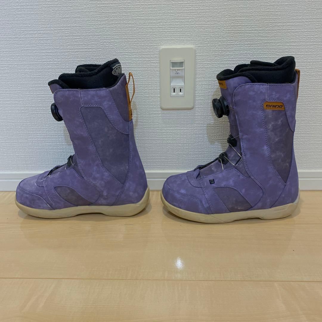 【超美品_即日発送】RIDE スノボブーツ　HARPER BOA　23.0cm