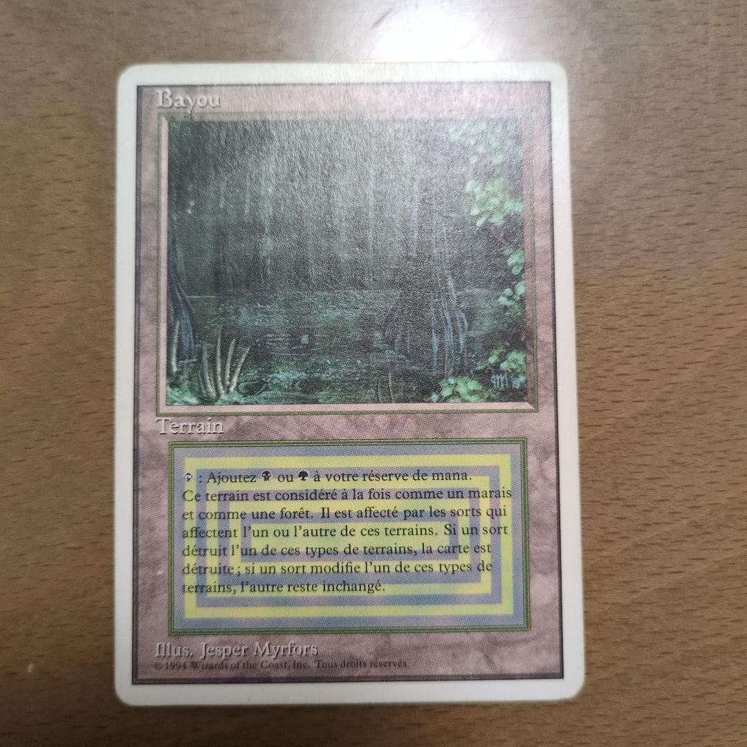 bayou 英語1枚