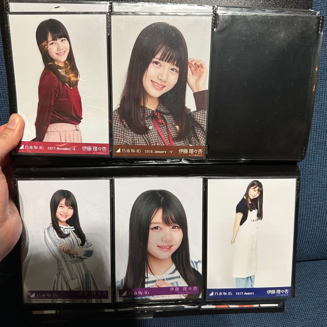 乃木坂生写真まとめ売り 西野七瀬伊藤理々杏多め