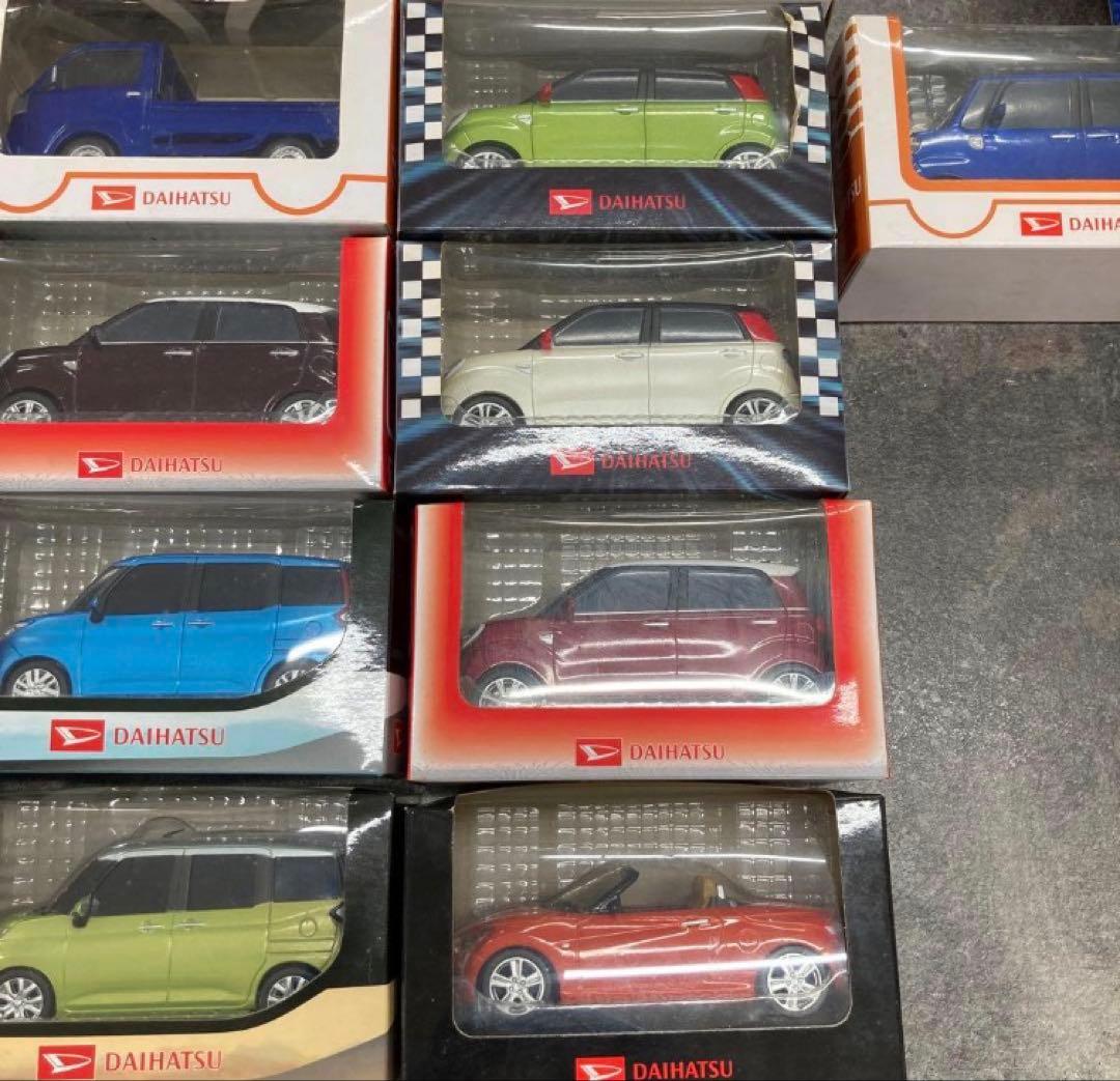 ダイハツ　車　ミニカー　プルバックカー　25個