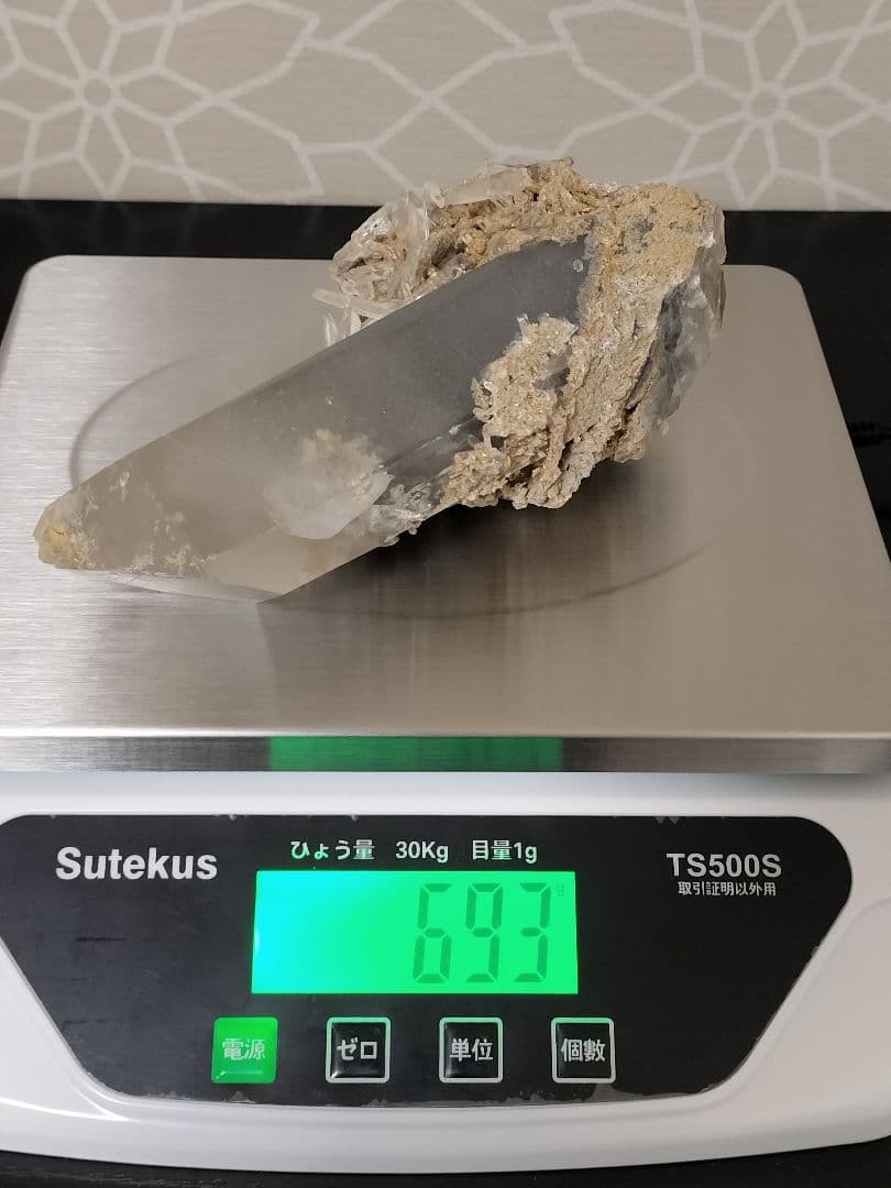 ブルーザギマウンテンクォーツ　古く珍しいタイプ