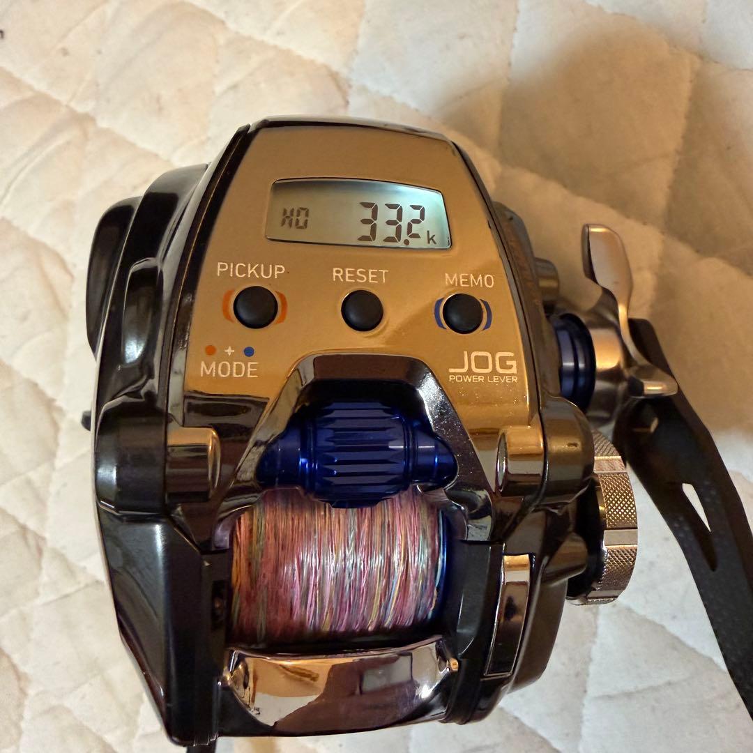 美品　電動リール シーボーグ200J-SJ 1.5号300m付 右　ゴメクサス