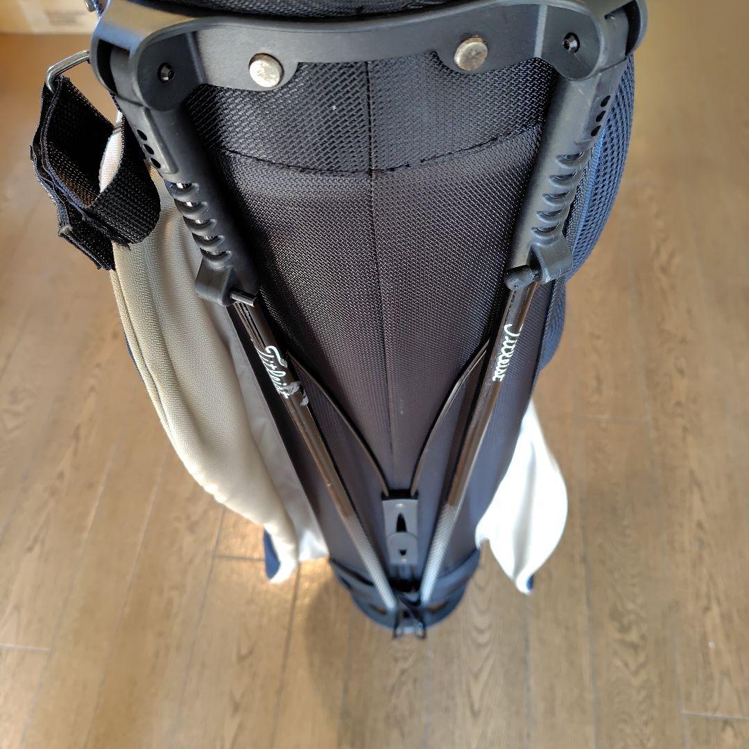 Titleist キャディバッグ　スタンド式 ネイビー/ホワイト