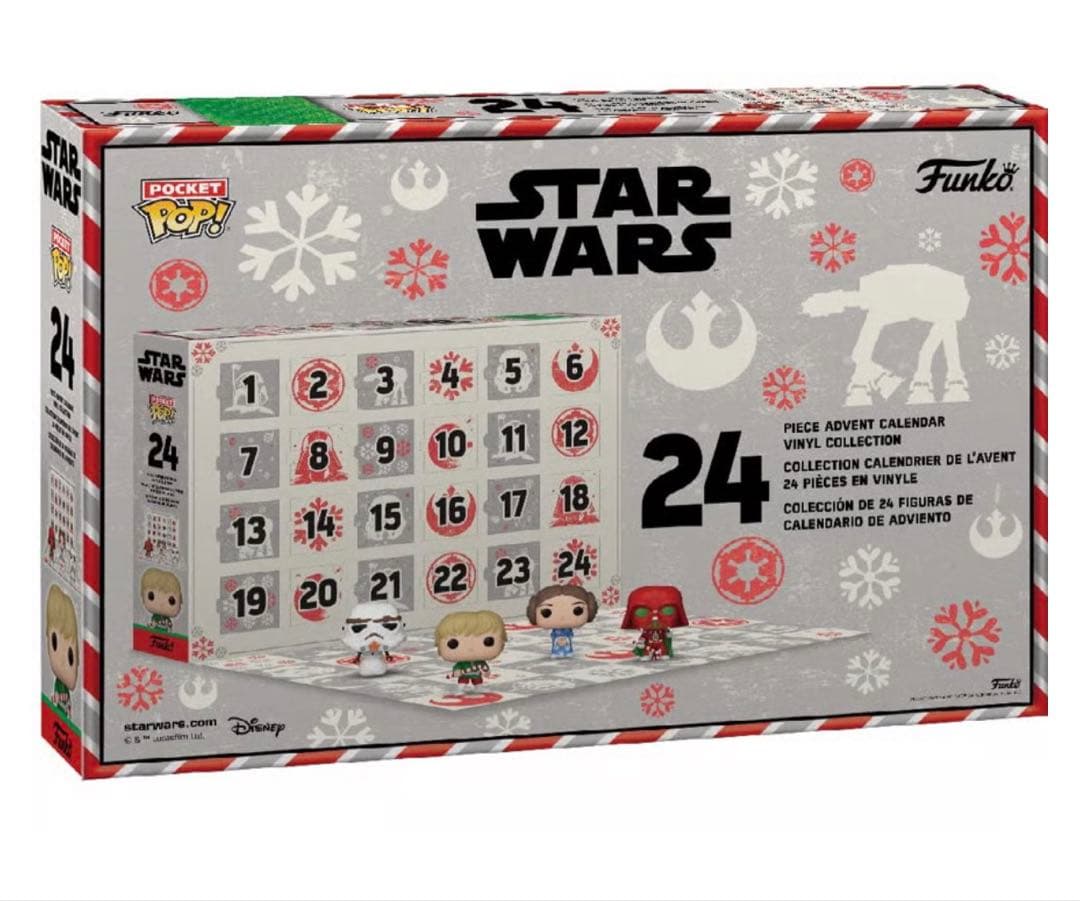 スターウォーズ ファンコ ポップ　アドベントカレンダー フィギュア マスコット