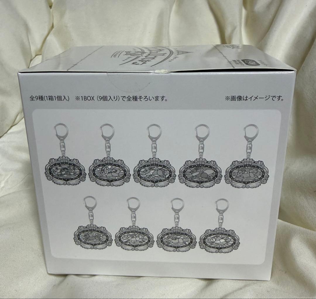 ポケパークカントー限定　イーブイズ　アクリルキーホルダー　コンプ　セット
