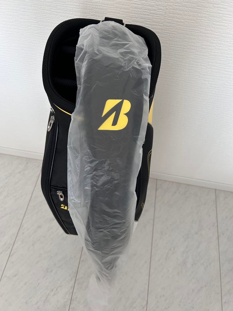 BRIDGESTONE GOLF キャディバッグ 黒/黄　CBG21Y