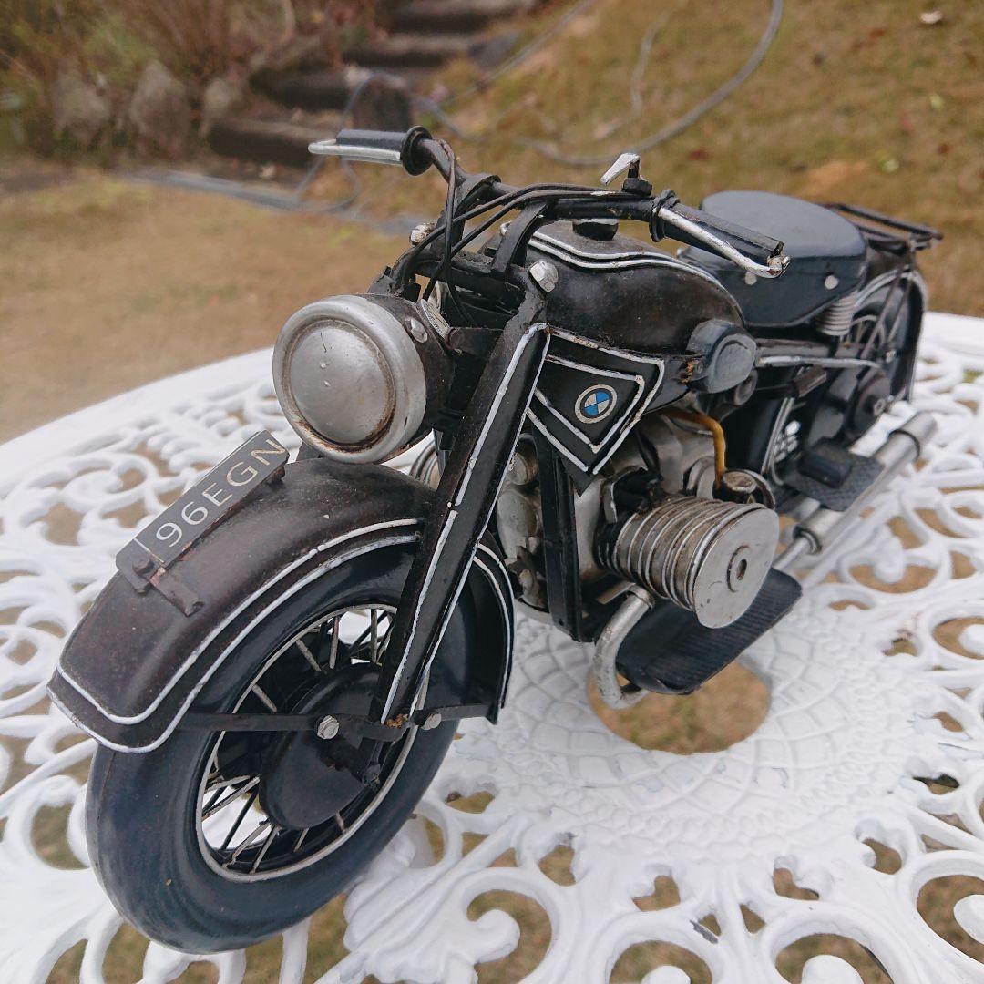  ミニチュアオートバイ 金属製？長33幅10高16cm重750g