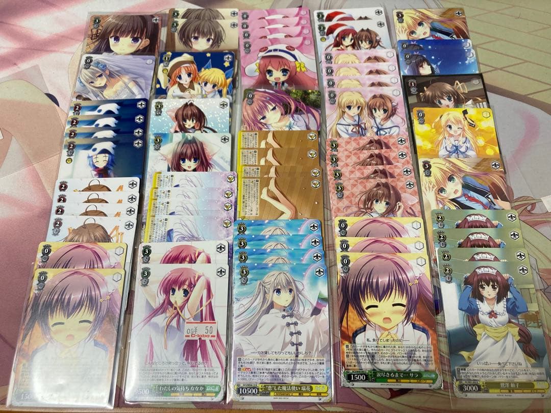 カ*オ様 ヴァイスシュバルツ　ダ・カーポ　デッキ＋パーツまとめ売り　バラ売り不可