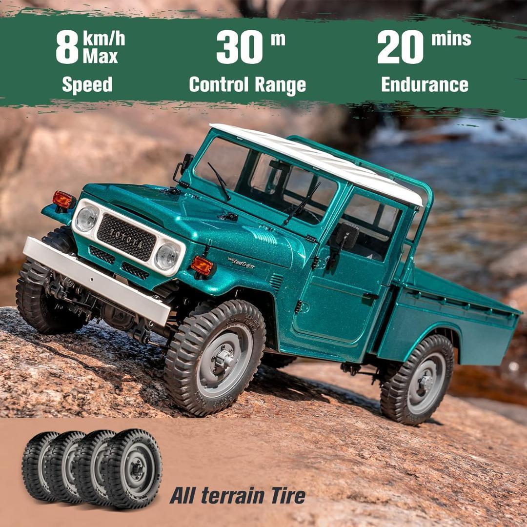 【新品】FMS トヨタ ランドクルーザー FJ45 ピックアップ 1/12