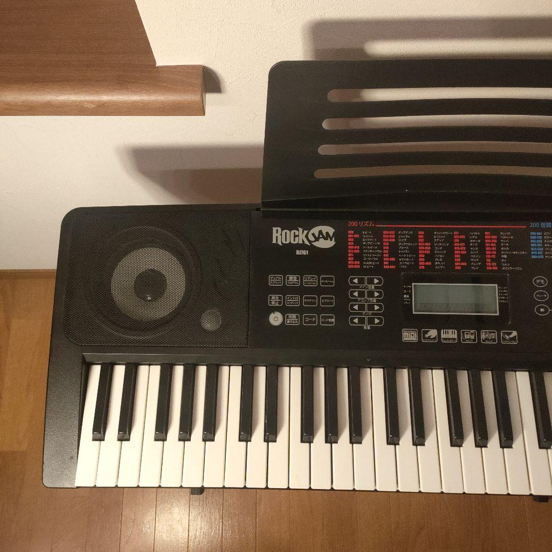 RockJam 61鍵盤 電子キーボード RJ761 電子ピアノ 鍵盤楽器