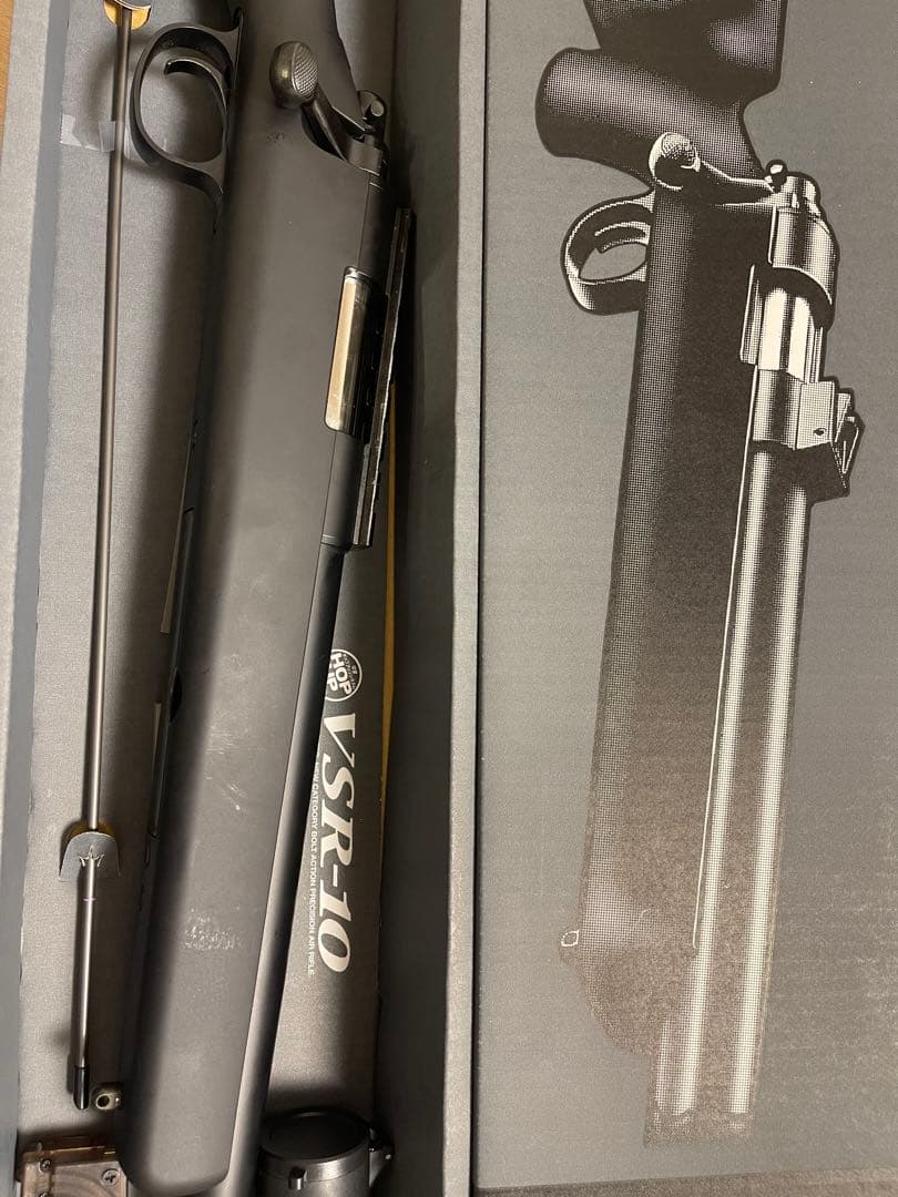 VSR-10 エアコッキングライフル スコープ予備マガ付き