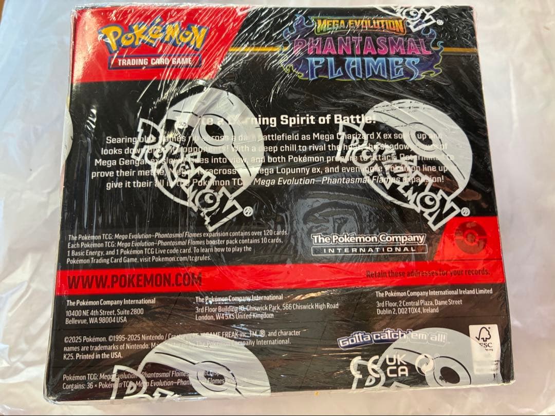 ポケモンカード PHANTASMAL FLAMES 英語版 1BOX