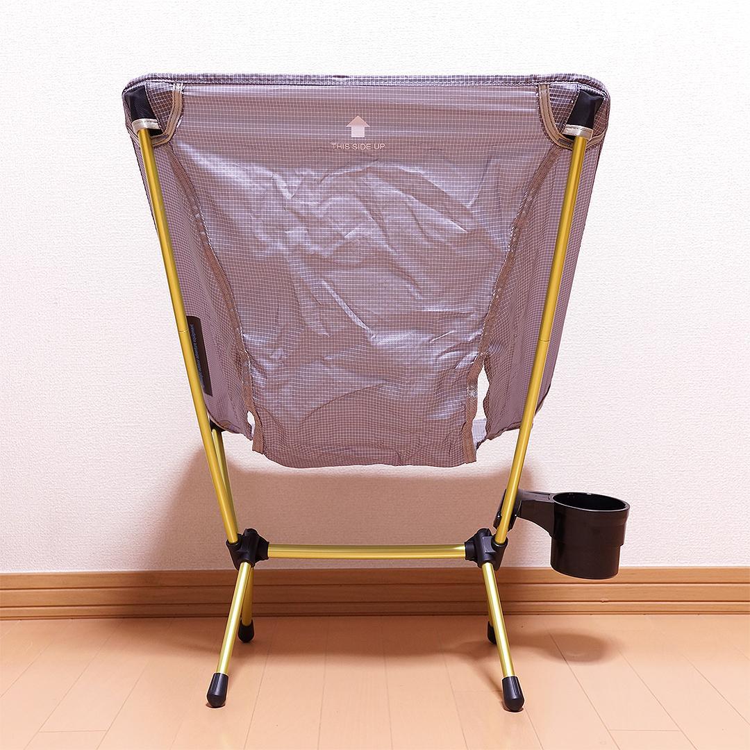 【新品】 Helinox チェアゼロ GY 国内正規品 純正カップホルダー付き