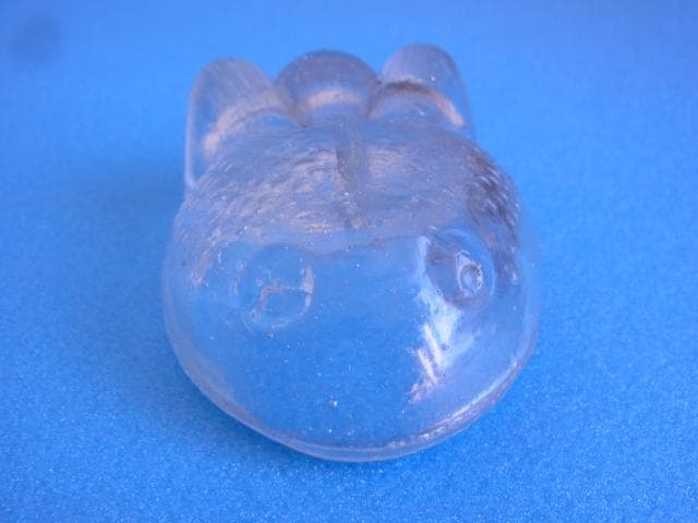 戦前　金魚型　ガラス　ぺろぺろ　とろとろ　古い菓子型　昭和初期　大正　型吹き