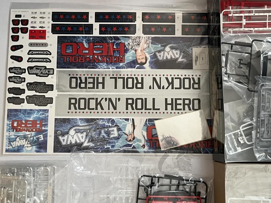 アオシマ 1/32 矢沢永吉 オリジナルトランスポーターツアートラック 未組立品