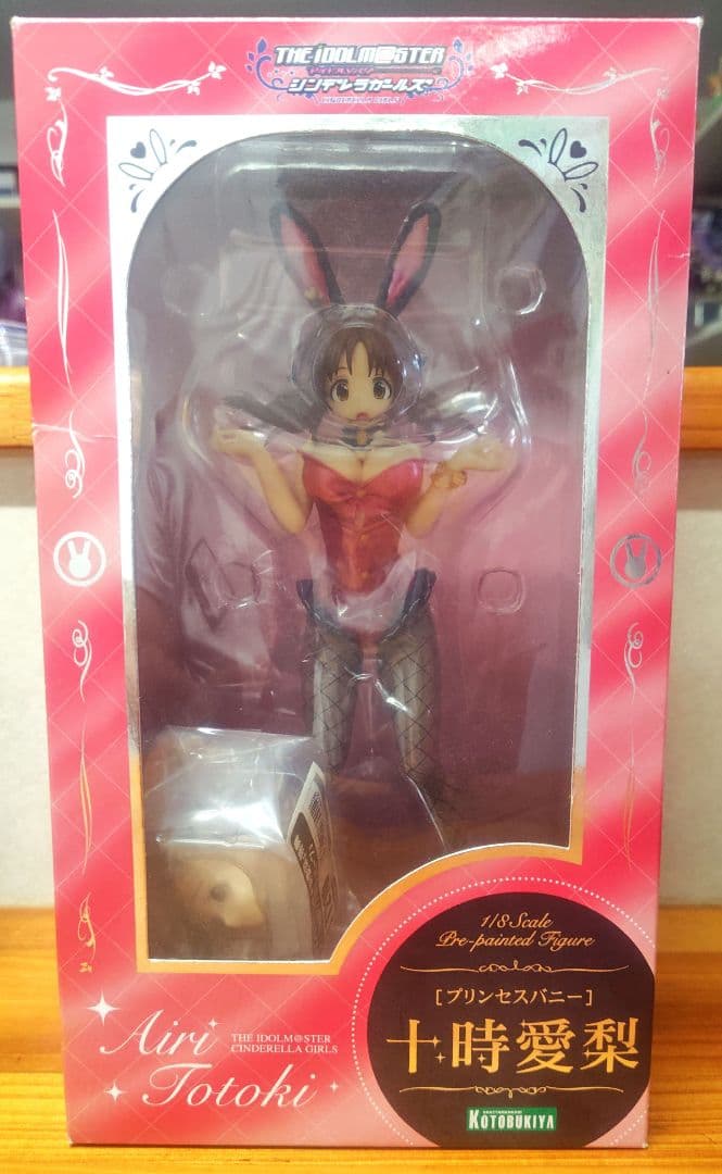 【開封品】十時愛梨 フィギュア プリンセスバニー お困りフェイスパーツセット