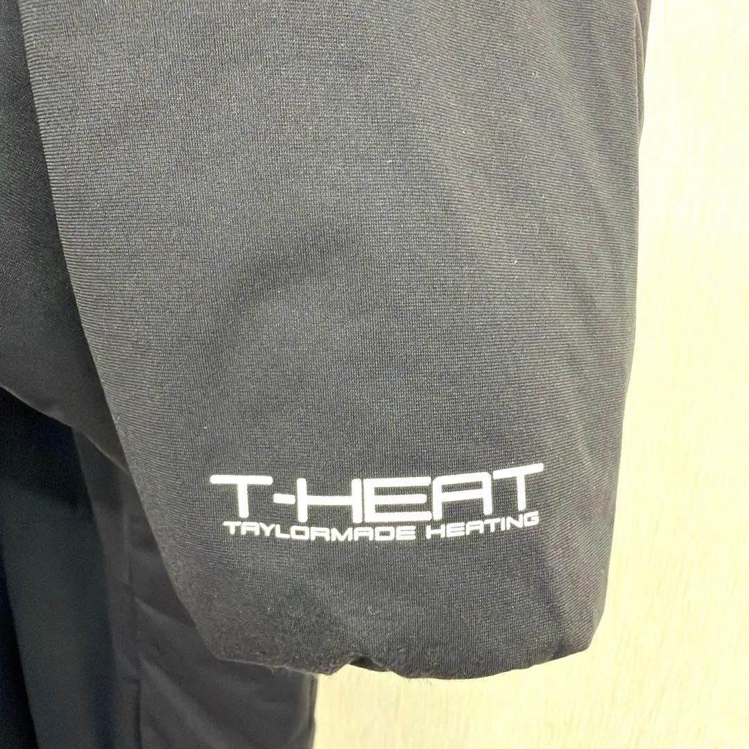 テーラーメイド T-HEAT ストレッチインサレーテッドジャケット ブラックXO