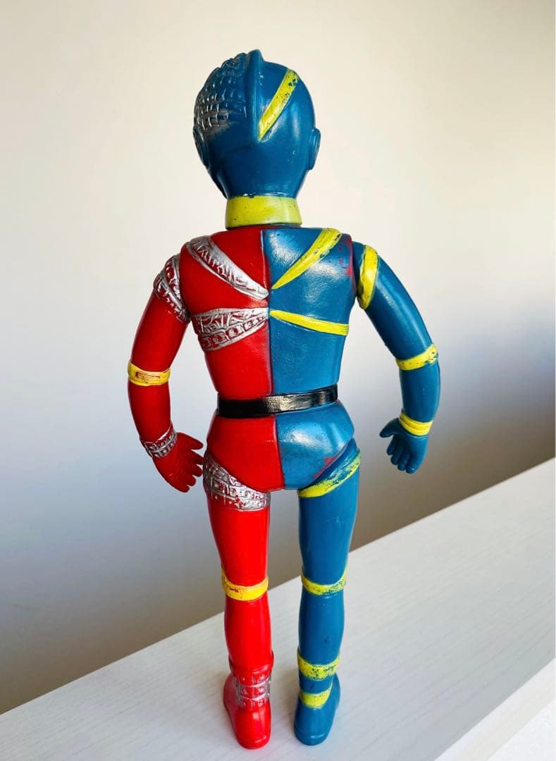 【当時物】キカイダー パチ 無版権 ソフビ スタンダードサイズ 28cm
