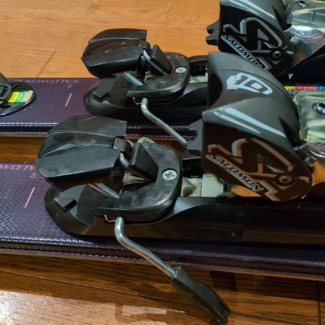 SALOMON SHORT KART 125cm ミッドスキー ①