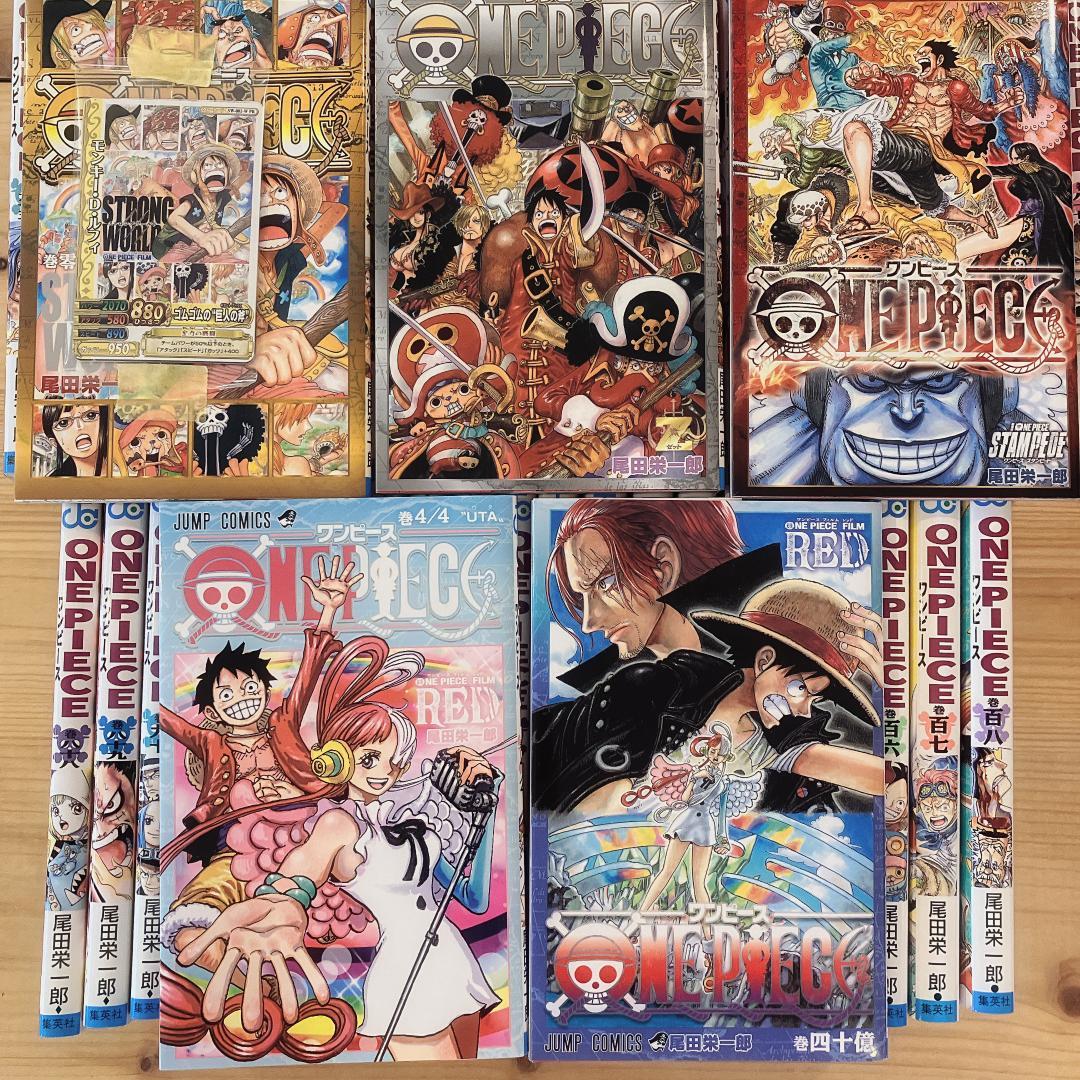 ONE PIECE コミックセット 1〜108巻　映画特典付き
