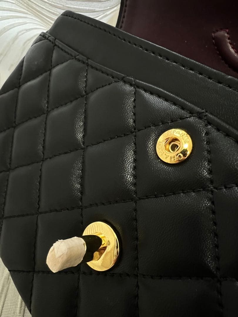 CHANELブラックチェーンバック　ノベルティ