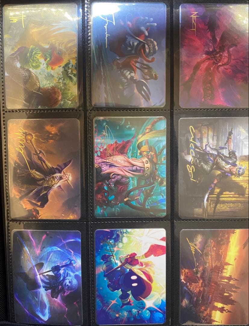 mtg FINAL FANTASY 箔押し アートカード 53種セット　日本語