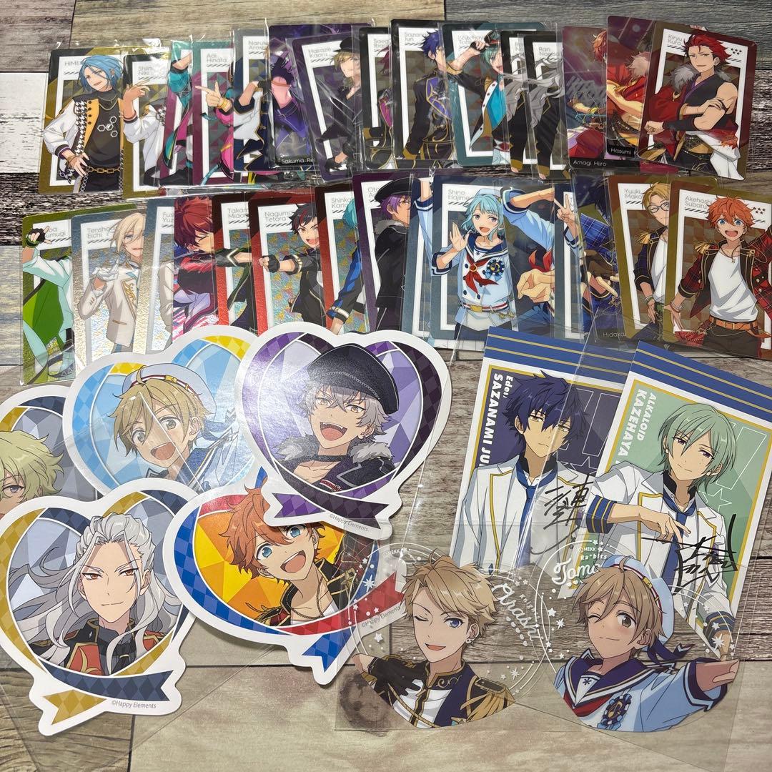 あんスタ　色紙　ぱしゃっつ　ぱしゃこれ　エモカ　ブロマイド　箔押し　まとめ売り