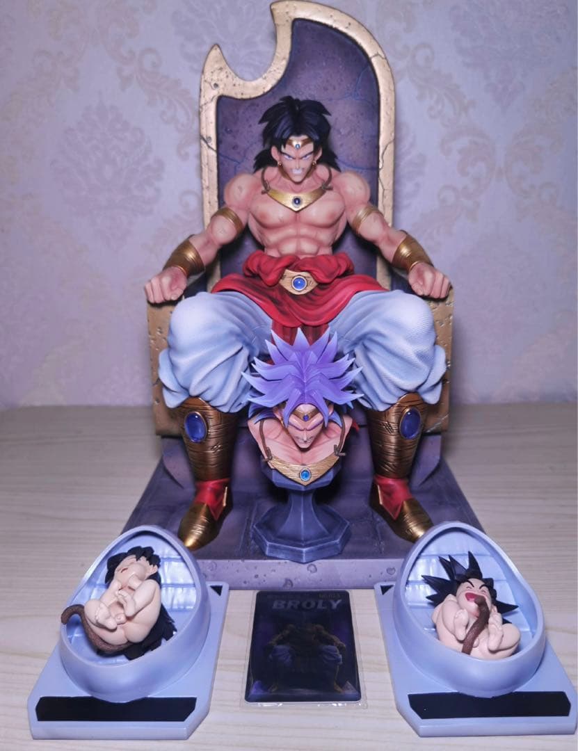 ドラゴンボール 王座 ブロリー フィギュア ガレージキット
