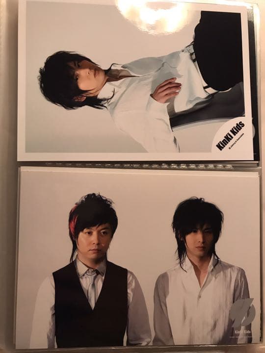 KinKi Kids 公式写真 生写真 堂本光一　堂本剛