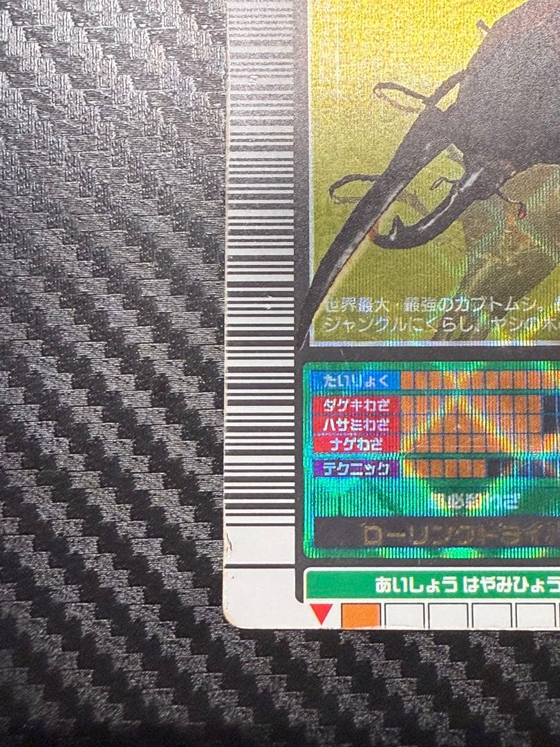 と*】様 ヘルクレスオオカブト カード 002