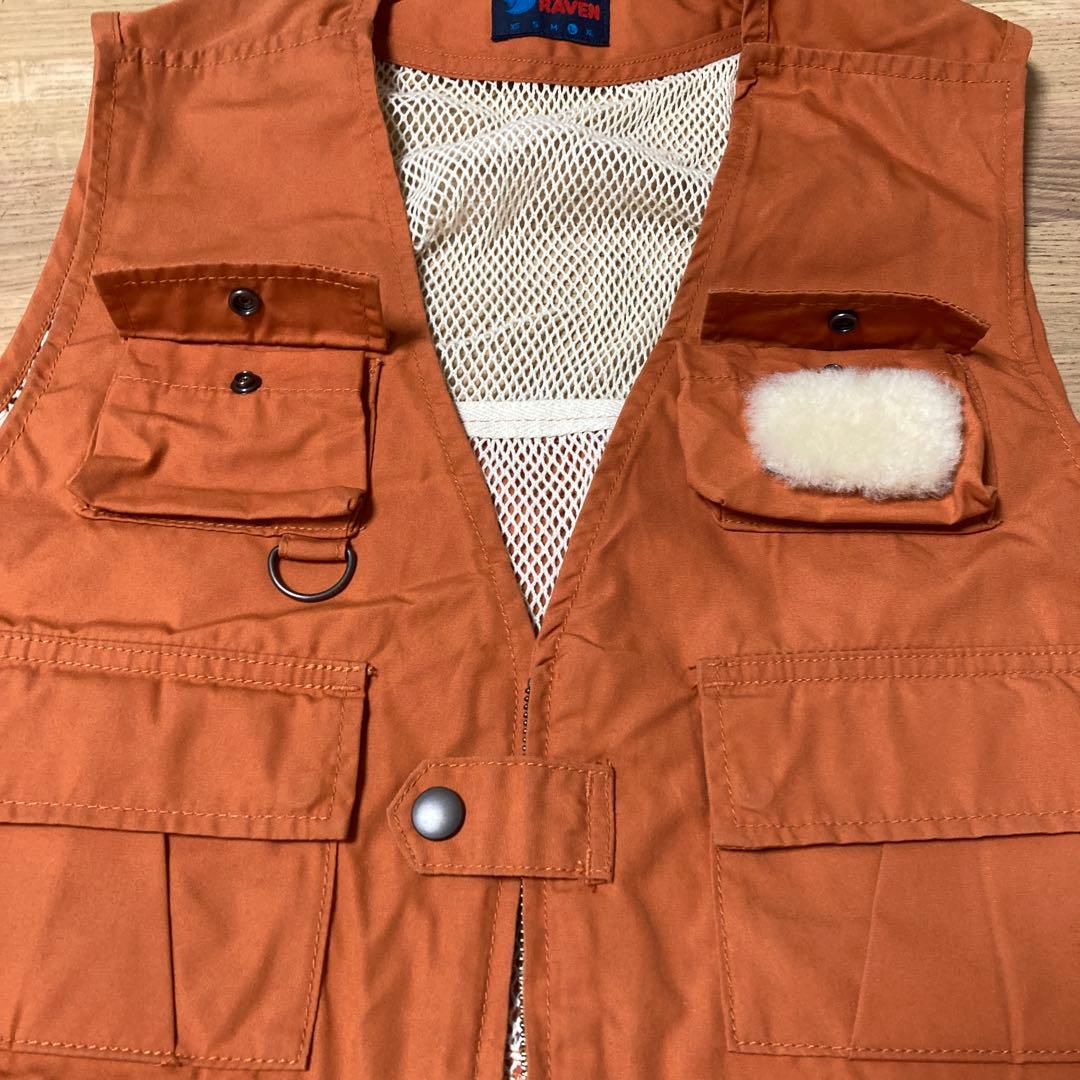 Fjällräven フィッシングベスト Ｌオレンジ