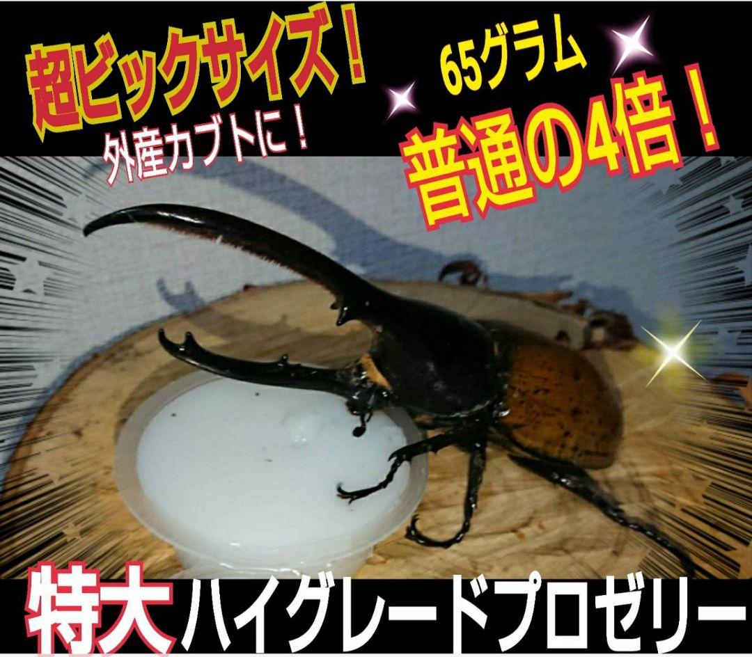 超ビッグサイズ！ハイグレードプロゼリー200個　普通の4倍以上のデカサ！プロ仕様
