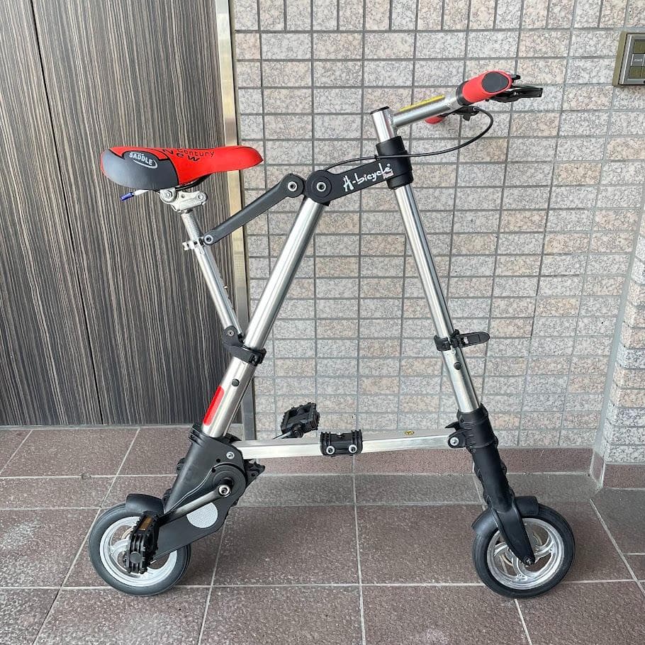 ●A-bicycle Road● 折りたたみ自転車 超小型A型bike キャンプ