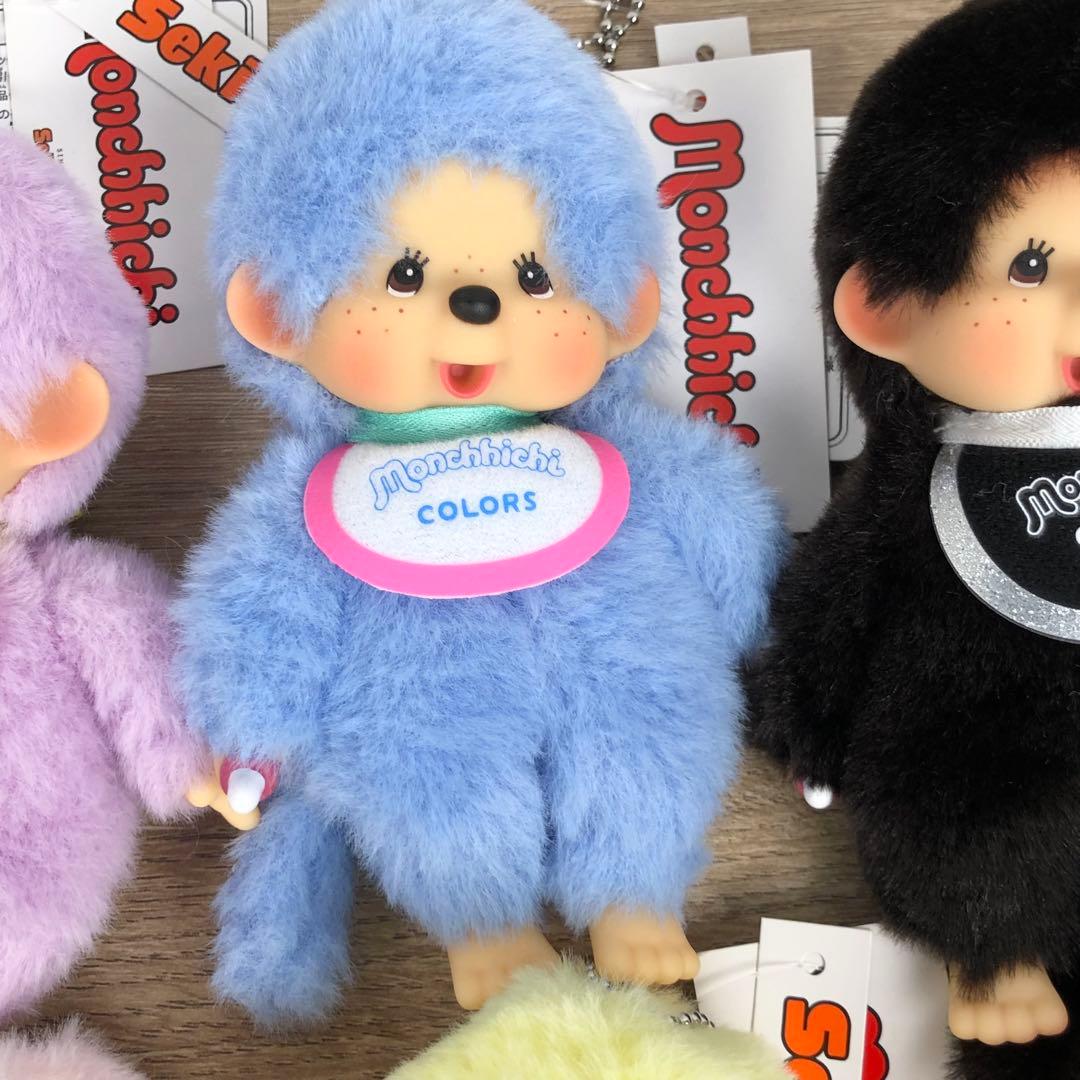 モンチッチ COLORS 8色 まとめ キーチェーン マスコット ぬいぐるみ