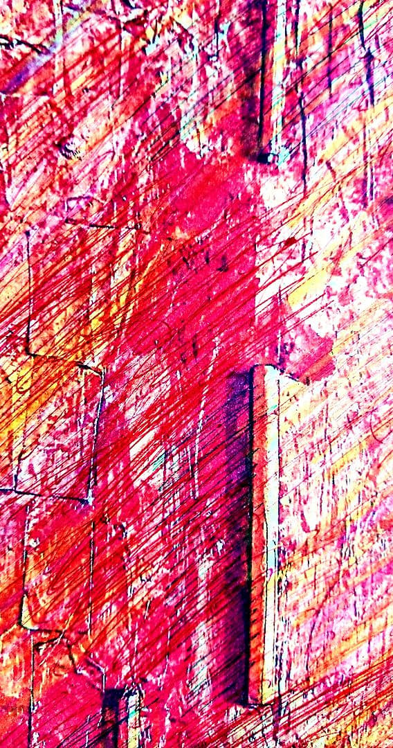 絵画 #Heart of Gold sigeyosi aoki 2022 10 10