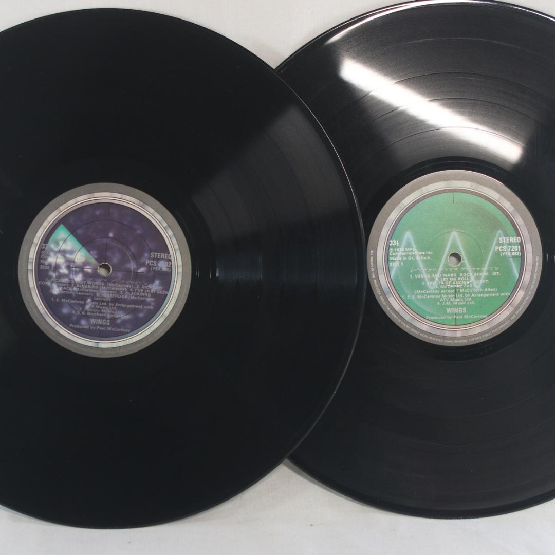 英LP Wings Over America UK盤 ステレオ ウイングス