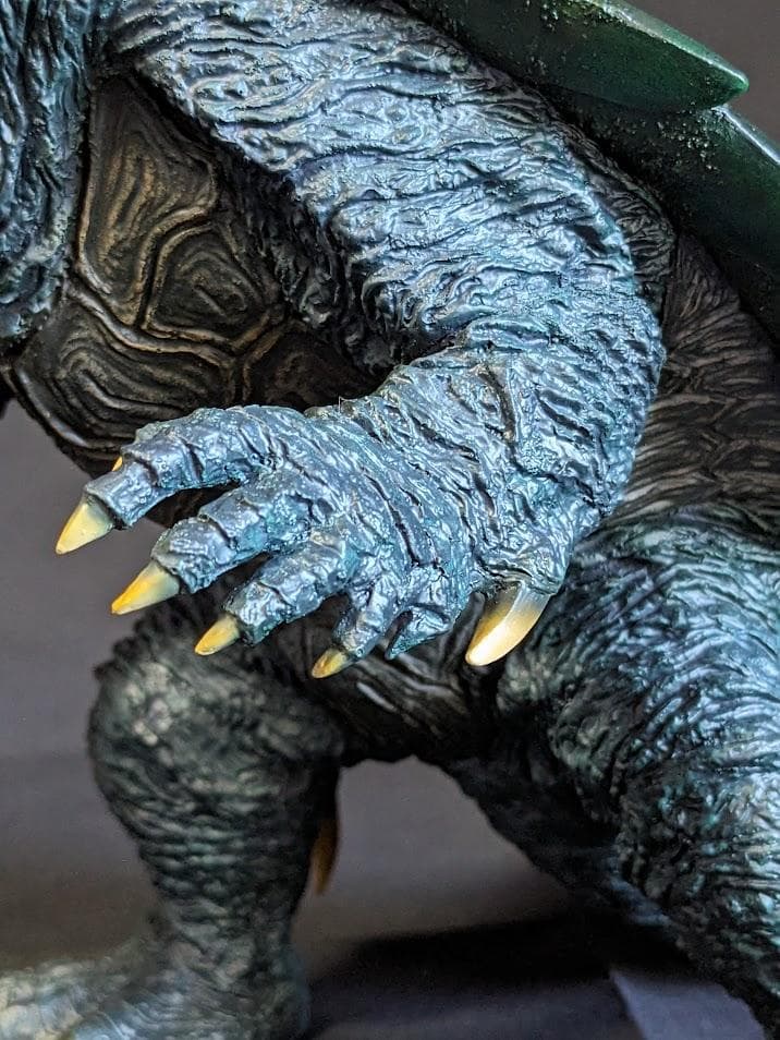 海洋堂　ガメラ　１９９９年　ソフビキット　塗装済み完成品