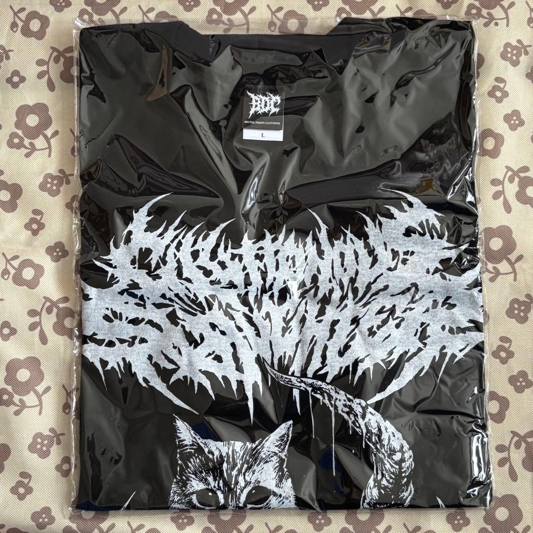 GLAY HISASHI 着用 Tシャツ モンスター猫 サイズL