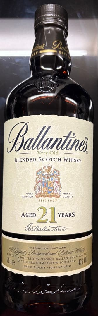 バランタイン 21年 ベリーオールド 700ml 40%