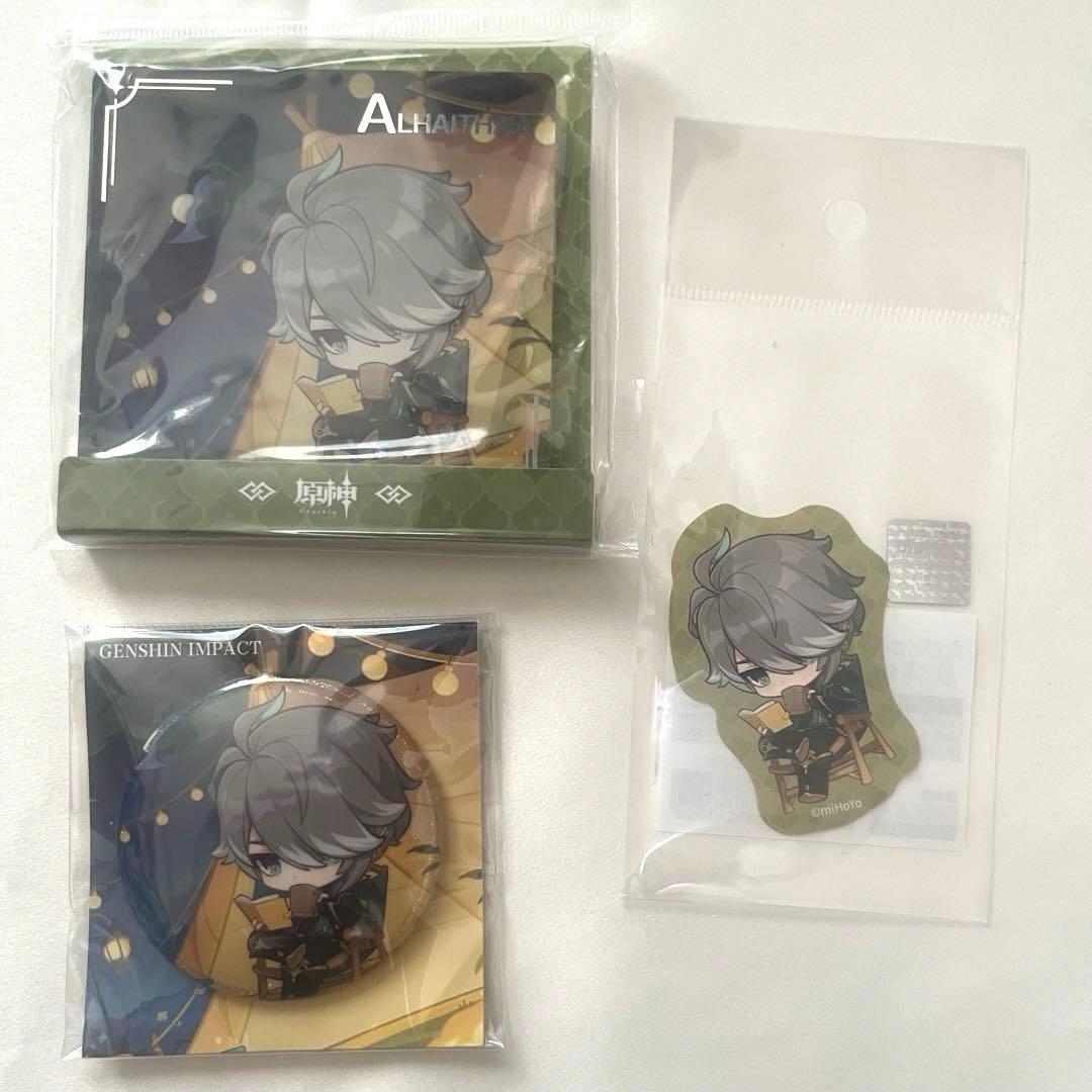 アルハイゼン 原神展 たびごころの赴くままにタオル・アクリルスタンドセット