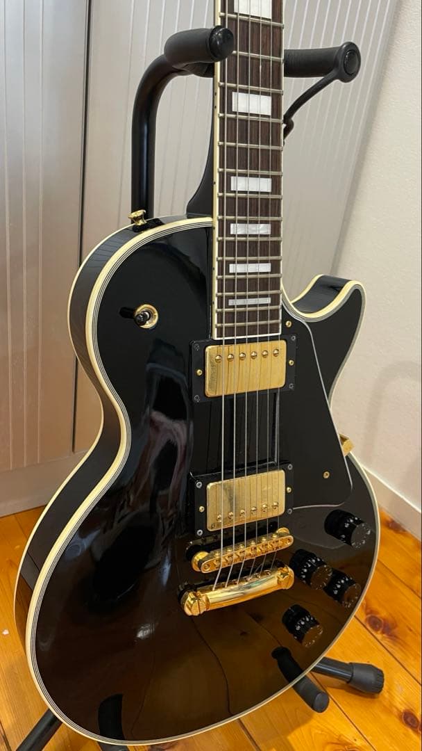 美品　フジゲン　NLC10RMP-BK/02　レスポールタイプ