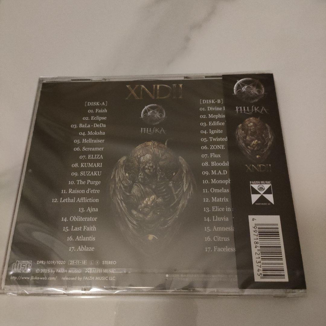 ★新品★JILUKA/XNDII（会場限定盤2枚組CD）