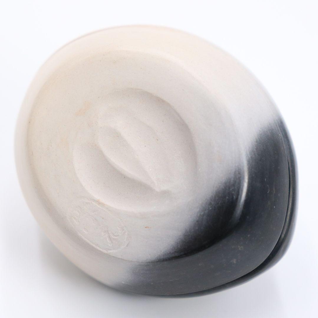 山崎宗元造 雲華焼 鶴香合 共箱共布 茶道具　N96　1F28