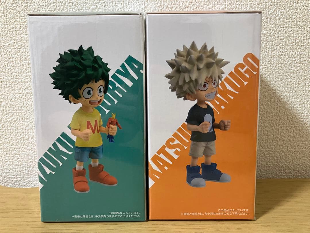 一番くじ 僕のヒーローアカデミア 二人のあこがれ C賞 緑谷出久 E賞 爆豪勝己