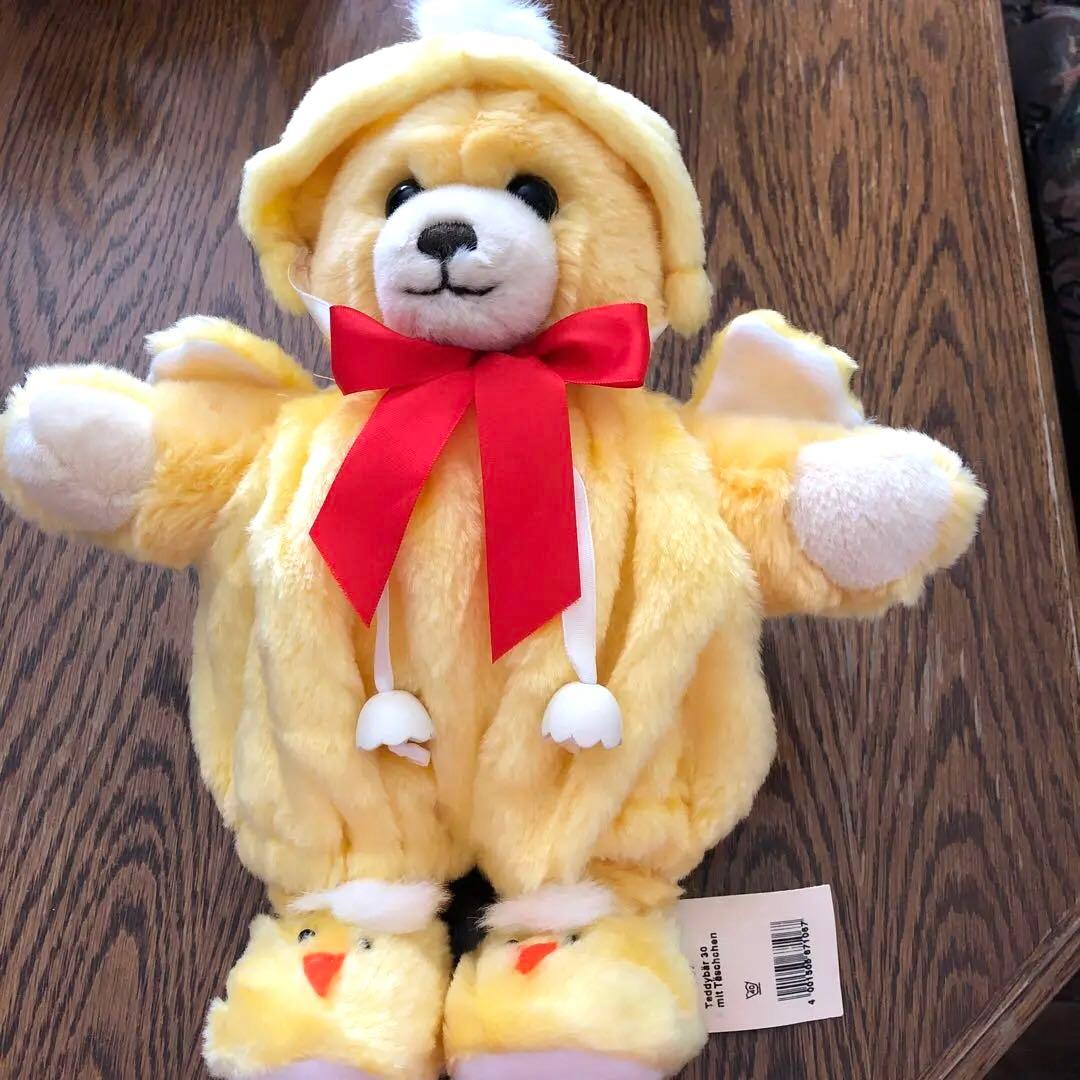 タグ付き新品　シュタイフ　モーリー　イースター　ひよこの着せ替え付き