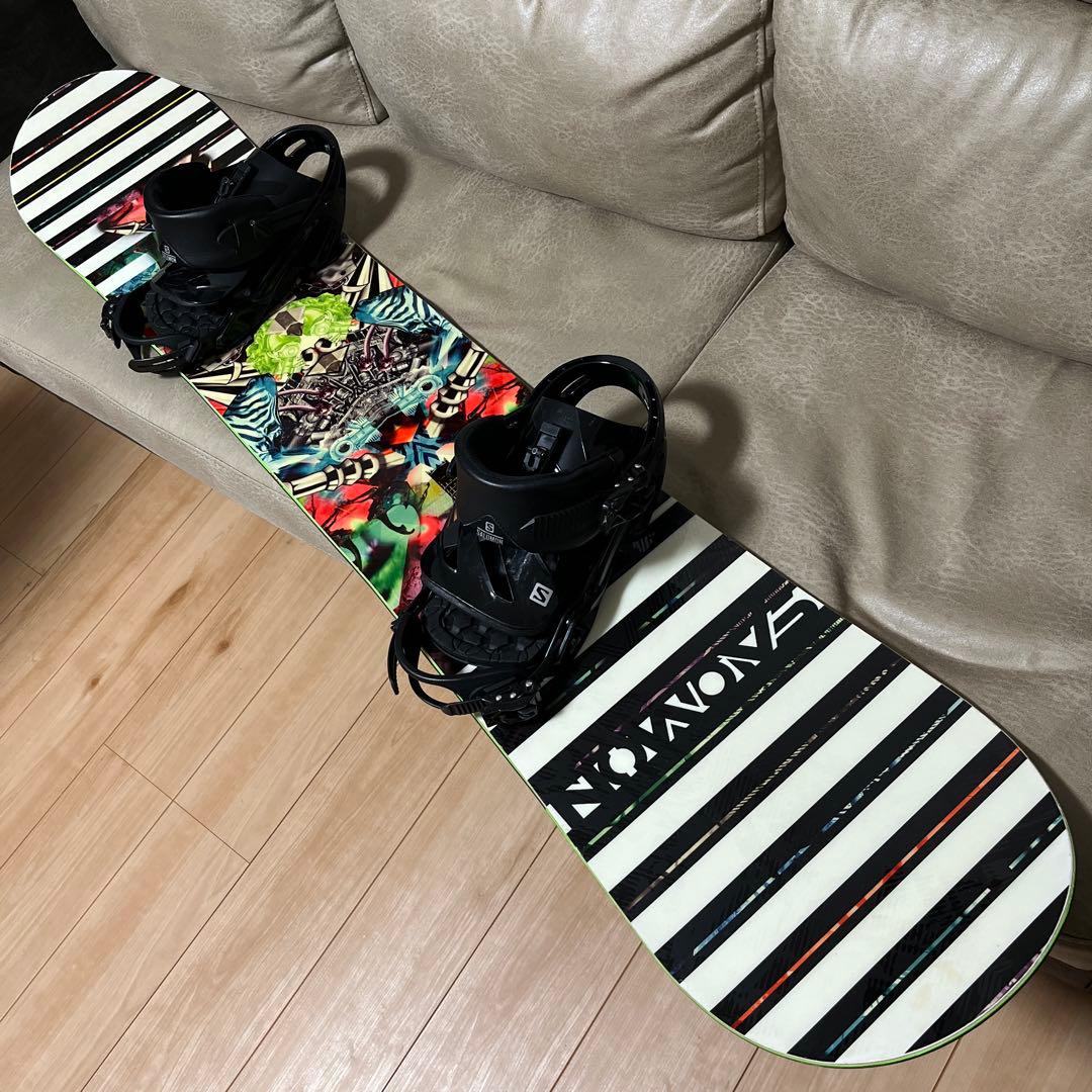 SALOMON ACID 155 × SALOMON RHYTHM M