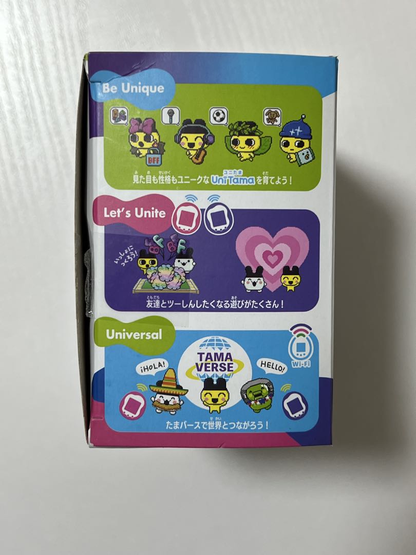 BANDAI Tamagotchi Uni Blue たまごっち ユニ バンド付