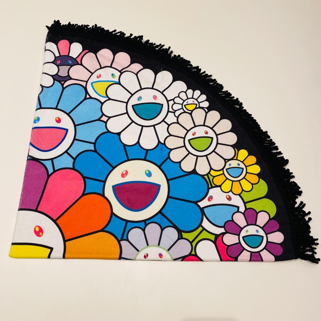 新品 kaikaikiki 村上隆 お花 カイカイキキ ラグマット カーペット