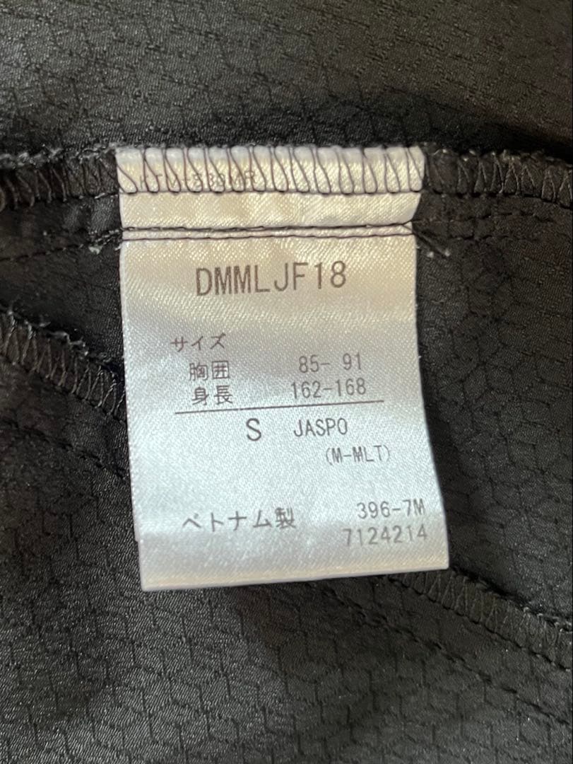 DESCENTE ハニカムクロス上下セット黒　サイズS【ユニセックス】